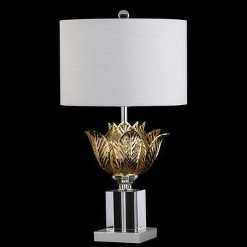 Mia 24.5" Crystal LED Table Lamp - JONATHAN Y